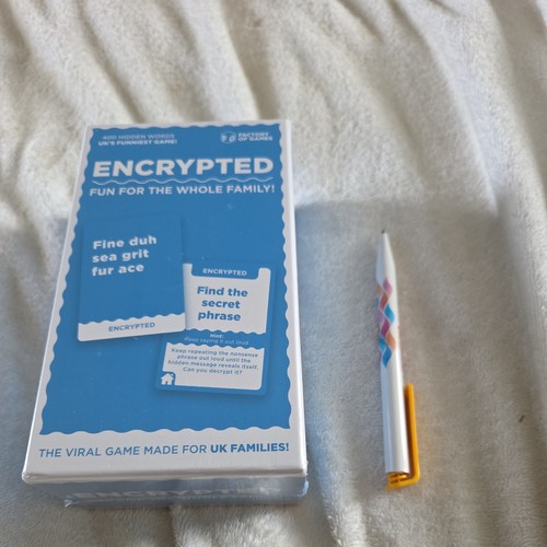 Encrypted card game - game, factory