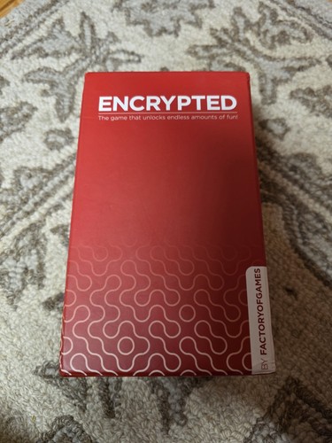 Encrypted card game - game, by