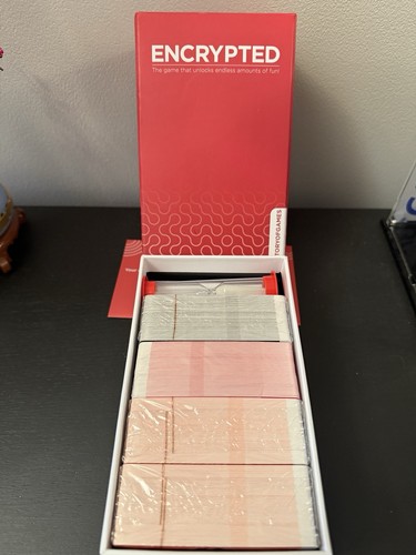 Encrypted card game factory - card, by