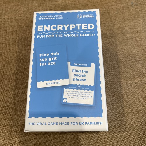 Encrypted card game - encrypted,