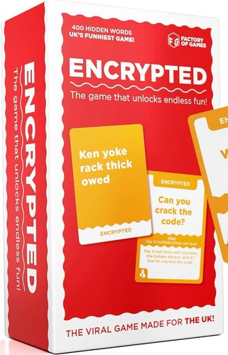 Encrypted card game rrp - encrypted, uk