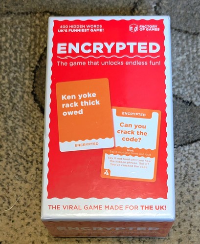 Encrypted party card - party,
