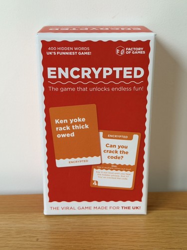 Encrypted card game factory - game, by